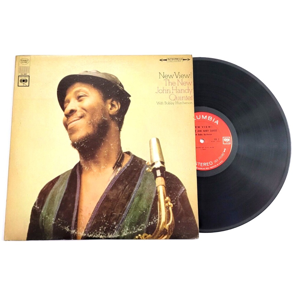 JOHN HANDY - NEW VIEW - JAZZ LP / COLUMBIA 2 EYE